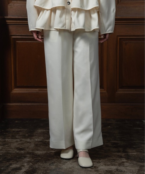 パンツ i_am belted pants belted pants / ベルテッドパンツ（その他パンツ）｜I_am