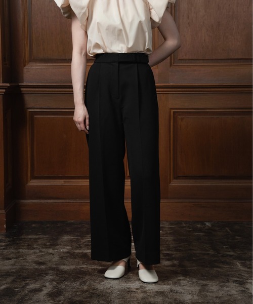 belted pants / ベルテッドパンツ（その他パンツ）｜I_am
