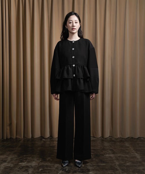 パンツ i_am belted pants belted pants / ベルテッドパンツ（その他パンツ）｜I_am