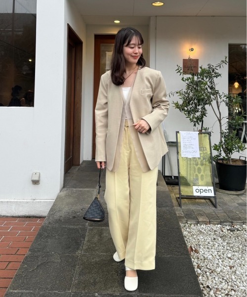 belted pants / ベルテッドパンツ（その他パンツ）｜I_am