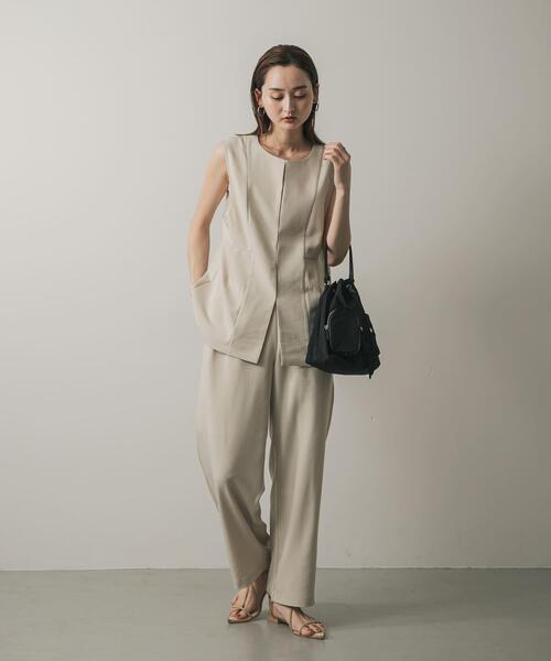 SENSE OF PLACE by URBAN RESEARCH(センスオブプレイスバイアーバンリサーチ)の「撥水2WAYマルチポケットナイロンバッグ(ショルダーバッグ・レディース・カーキ/ブラック/ベージュ・ONE)」の17枚目の写真