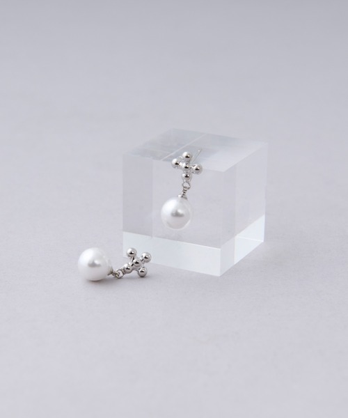 パールピアスセット パールピアス（両耳用）（ピアス（両耳用））｜Ellno Loset