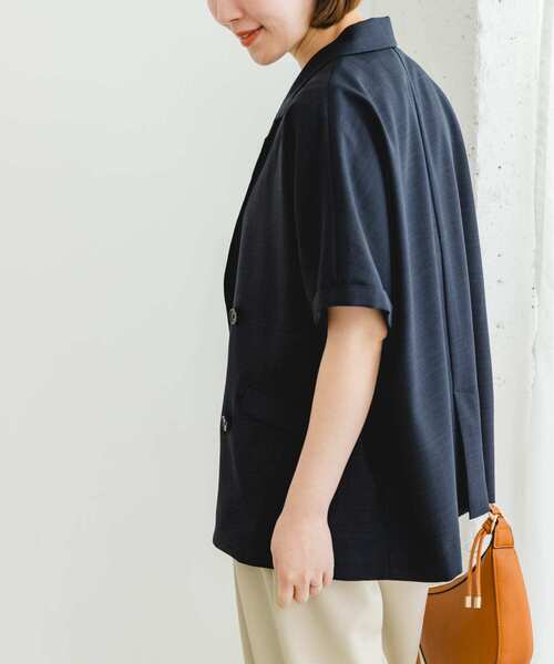 F by ROSSO ウォッシャブルサマージャケット NAVY セール】F by ROSSO ウォッシャブルサマージャケット（その他
