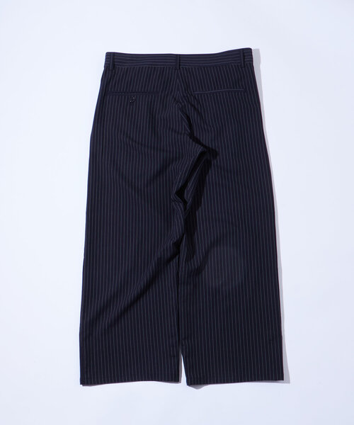 WHO'S WHO gallery（フーズフーギャラリー）の「【セットアップ対応】オーサムタックワイドスラックス（スラックス・メンズ・ブラック/ネイビー・FREE）」の19枚目の写真