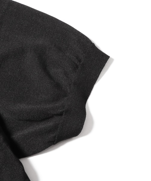 penguin BY MUNSINGWEAR（ペンギン バイ マンシングウェア）の「Penguin by Munsingwear/ペンギン バイ マンシングウェア  HIGH GAUGE SHORT SLEEVE CARDIGAN カーディガン（カーディガン/ボレロ・メンズ・ブラック・XL/L/M）」の7枚目の写真