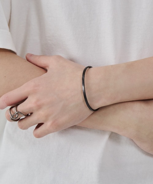 セール】【 金属アレルギー対応 】simple bangle / シンプル