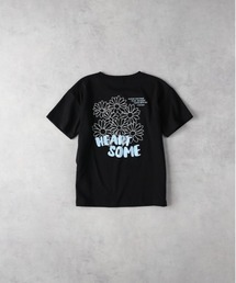 VIVIAN BLUE | 【VIVIAN BLUE】フラワーグラフィックＴシャツ(Tシャツ/カットソー)