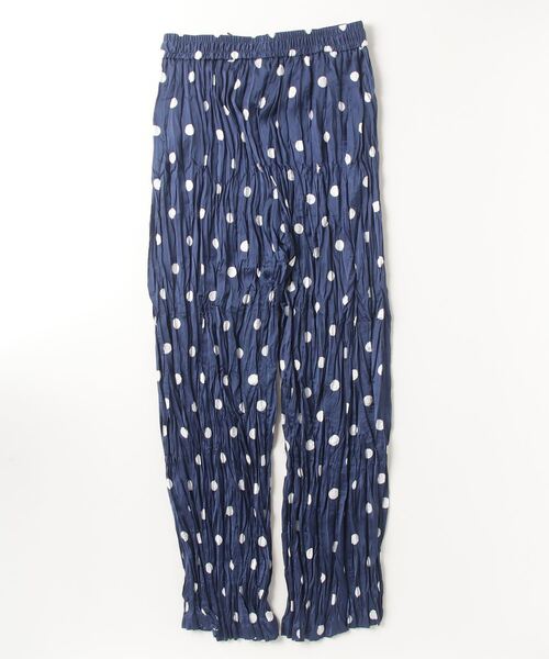 Paul Smith（ポールスミス）の「ウィメンズ "Large Polka" ワイドパンツ / 155054 347T（その他パンツ・レディース・インディゴブルー・40/38/44L）」の7枚目の写真
