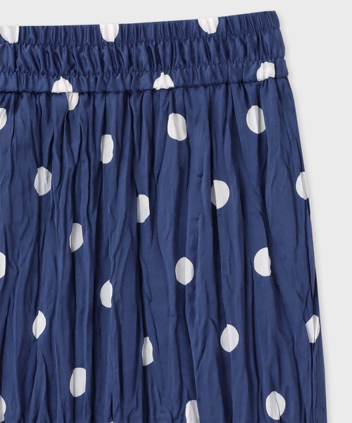 Paul Smith（ポールスミス）の「ウィメンズ "Large Polka" ワイドパンツ / 155054 347T（その他パンツ・レディース・インディゴブルー・40/38/44L）」の2枚目の写真