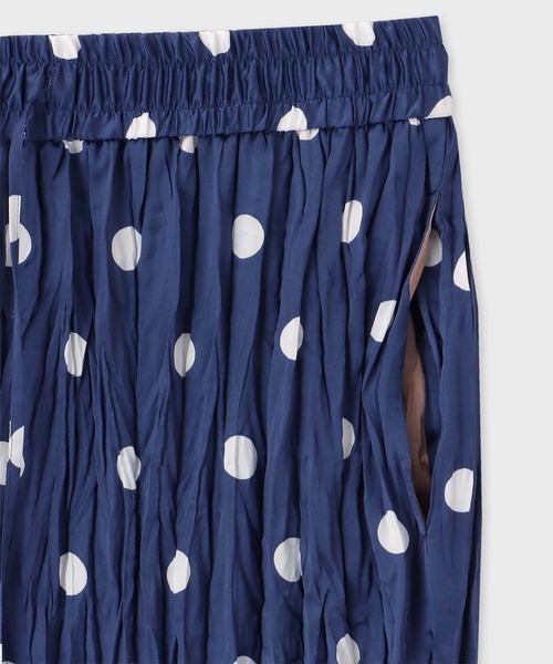 Paul Smith（ポールスミス）の「ウィメンズ "Large Polka" ワイドパンツ / 155054 347T（その他パンツ・レディース・インディゴブルー・40/38/44L）」の3枚目の写真