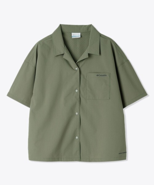 ブラウス シャツ Columbia／ウィメンズデイジーパークオムニフリーズゼロ ショートスリーブシャツ／コロンビア／冷却／吸湿・速乾／UVカット／羽織 セール】Columbia／ウィメンズデイジーパークオムニフリーズゼロ