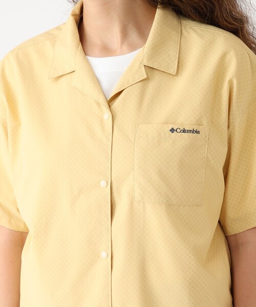 コロンビア 半袖シャツ レディース デイジーパークオムニフリーズゼロショートスリーブシャツ COLUMBIA PL0680 ブラック 黒 開襟 Columbia コロンビア 半袖シャツ レディース デイジーパーク