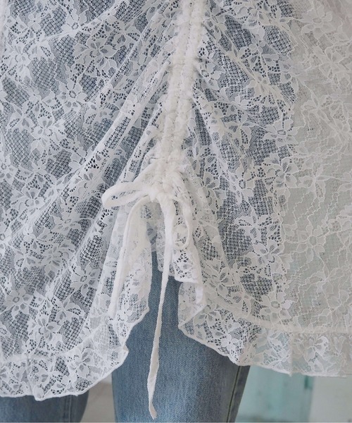 tiptop(ティップトップ)の「レースドロストミニキャミワンピース(ワンピース・レディース・ブラック/オフホワイト/ブラウン系その他/ブラック系その他・FREE)」の18枚目の写真