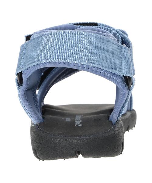 Samansa Mos2 Lagom(サマンサモスモスラーゴム)の「スポーツサンダル(サンダル・キッズ・カーキ/ブルー・17cm/16cm/15cm/18cm)」の4枚目の写真