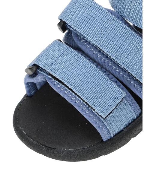 Samansa Mos2 Lagom(サマンサモスモスラーゴム)の「スポーツサンダル(サンダル・キッズ・カーキ/ブルー・17cm/16cm/15cm/18cm)」の6枚目の写真