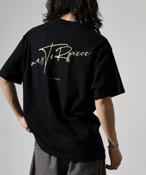 セール】メンズ レディース 筆記体ロゴプリントTシャツ（Tシャツ