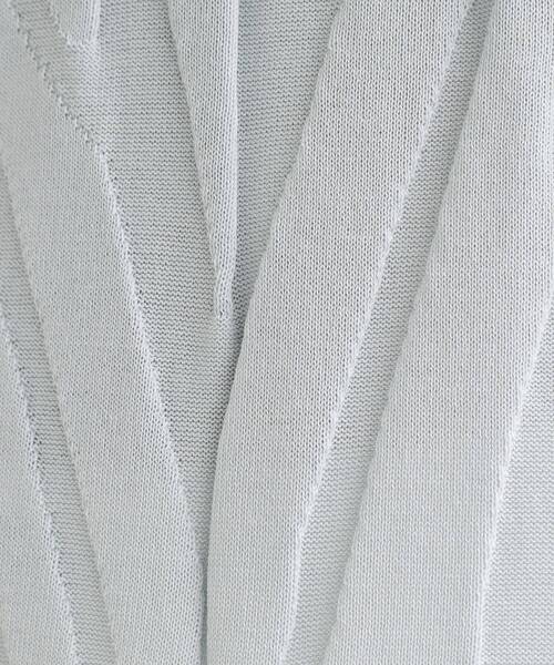 tk.TAKEO KIKUCHI（ティーケータケオキクチ）の「ジャカードニットポロ（ニット/セーター・メンズ・グレー/ブラック/ライトブルー・02/03）」の16枚目の写真