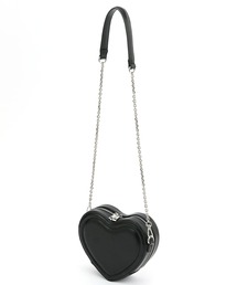 Heather | フェイクレザーハートBAG　450459(ショルダーバッグ)