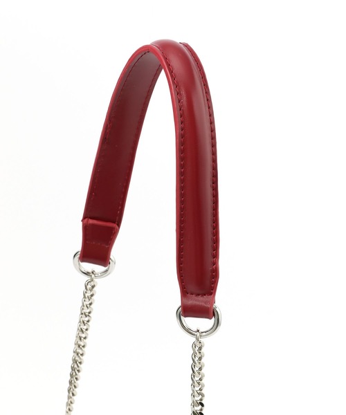 Heather（ヘザー）の「フェイクレザーハートBAG　450459（ショルダーバッグ・レディース・ブラック/レッド・ONE SIZE）」の7枚目の写真