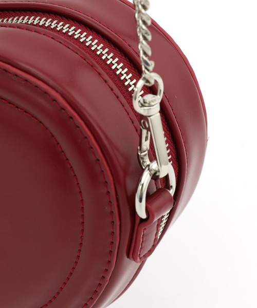 Heather（ヘザー）の「フェイクレザーハートBAG　450459（ショルダーバッグ・レディース・ブラック/レッド・ONE SIZE）」の8枚目の写真