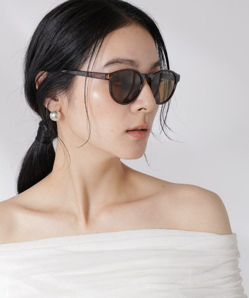 A.Kjaerbede(エキアビド)の「A.KJAERBEDE/MARVIN(サングラス・レディース・ブラック/シャンパン/その他1・FREE)」の1枚目の写真