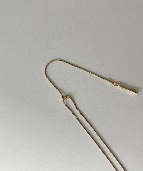 LOUNGEDRESS（ラウンジドレス）の「【GALENA】20thイニシャルネックレス（ネックレス・レディース・ゴールド系その他5/ゴールド系その他2/ゴールド系その他3/ゴールド/ゴールド系その他・FREE）」の6枚目の写真