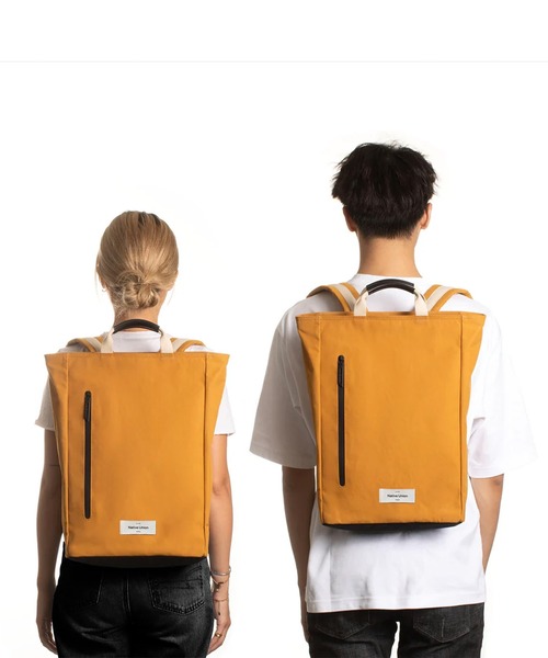 JUGLANS(ユグランス)の「【NATIVE UNION】W.F.A - BACKPACK/ビックシルエットバックパック(バックパック/リュック・メンズ・ブラック/カーキ/イエロー・FREE)」の3枚目の写真