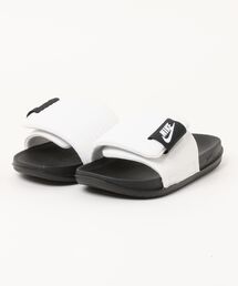 NIKE ナイキ OFFCOURT ADJUST SLIDE【超軽量】メンズシャワーサンダル スポーツサンダル(オフコートアジャストスライド) DQ9624 100 サミットホワイト