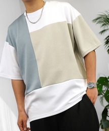 肌触り ストレッチ Tシャツ半袖 冷感 ロゴ 無地