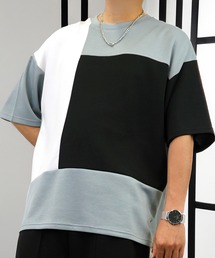 肌触り ストレッチ Tシャツ半袖 冷感 ロゴ 無地