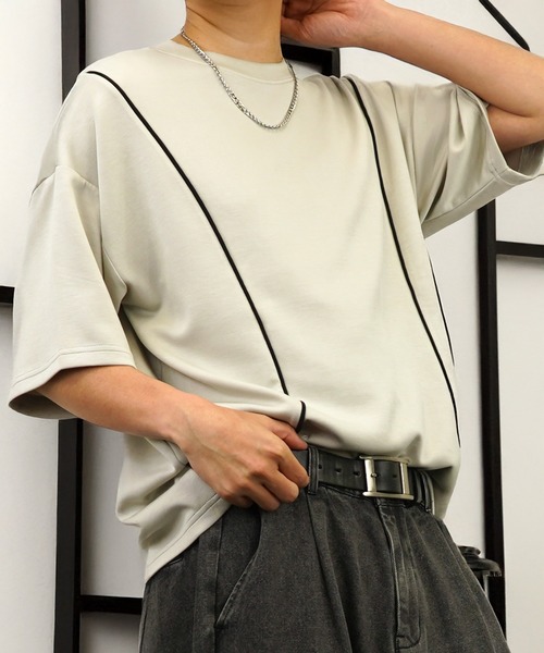 L'atelier(ラトリエ)の「肌触り ストレッチ Tシャツ半袖 冷感 ロゴ 無地(Tシャツ/カットソー・メンズ・ホワイト系1/ホワイト系2/ホワイト系3/ブラック系1/ブラック系2/ブラック系3/グレー系2/グレー系3/ブルー系1/ブルー系2/ブルー系3・L/M)」の20枚目の写真