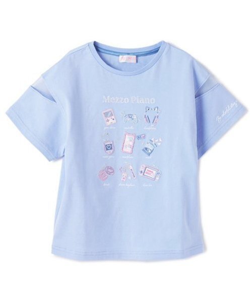 メゾピアノ新品新作タグ付きゲームアイコン　半袖Tシャツ140 メゾピアノ新品新作タグ付きゲームアイコン 半袖Tシャツ140
