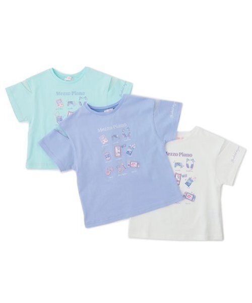 メゾピアノ新品新作タグ付きゲームアイコン　半袖Tシャツ130 メゾピアノ新品新作タグ付きゲームアイコン 半袖Tシャツ130