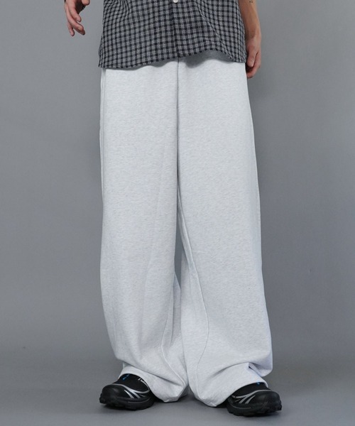SPINNS（スピンズ）の「スウェットパンツ/バギーワイドシルエット/セットアップ対応（その他パンツ・メンズ・杢グレー/アッシュグレー/ブラック・L/M/S）」の18枚目の写真