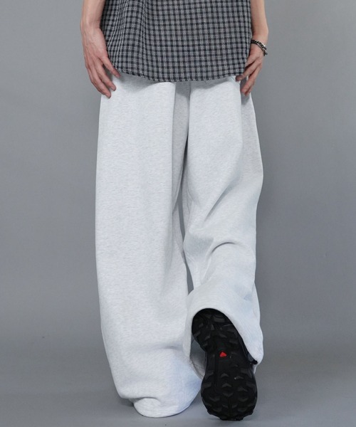 SPINNS（スピンズ）の「スウェットパンツ/バギーワイドシルエット/セットアップ対応（その他パンツ・メンズ・杢グレー/アッシュグレー/ブラック・L/M/S）」の20枚目の写真