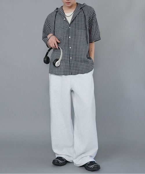 SPINNS（スピンズ）の「スウェットパンツ/バギーワイドシルエット/セットアップ対応（その他パンツ・メンズ・杢グレー/アッシュグレー/ブラック・L/M/S）」の13枚目の写真