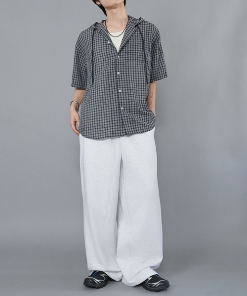 SPINNS（スピンズ）の「スウェットパンツ/バギーワイドシルエット/セットアップ対応（その他パンツ・メンズ・杢グレー/アッシュグレー/ブラック・L/M/S）」の15枚目の写真