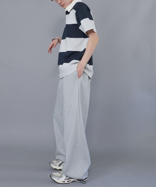 SPINNS（スピンズ）の「スウェットパンツ/バギーワイドシルエット/セットアップ対応（その他パンツ・メンズ・杢グレー/アッシュグレー/ブラック・L/M/S）」の11枚目の写真