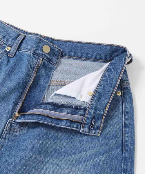 URBAN RESEARCH Sonny Label（アーバンリサーチサニーレーベル）の「『34サイズ/低身長向けも展開』ワイドテーパードデニム（デニムパンツ・レディース・ブルー/ホワイト・34/36/38）」の19枚目の写真