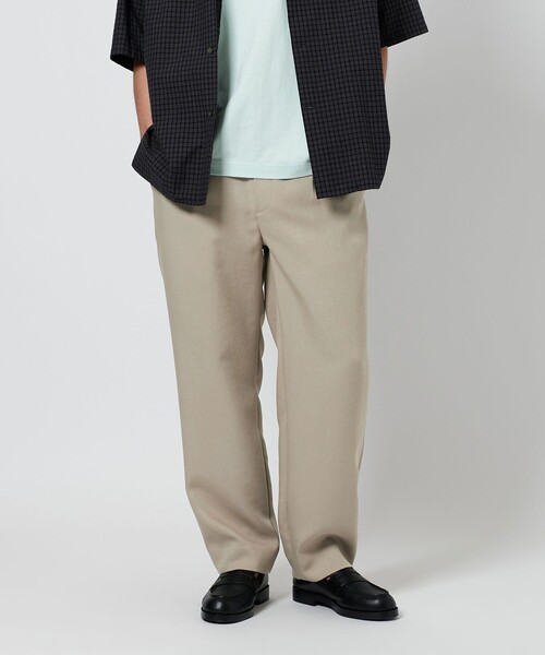 BEAUTY&YOUTH UNITED ARROWS(ビューティーアンドユースユナイテッドアローズ)の「オックス TR 1プリーツ カーム テーパード パンツ(その他パンツ・メンズ・ベージュ/ダークグレー/ブラック・M/L/S/XL)」の3枚目の写真