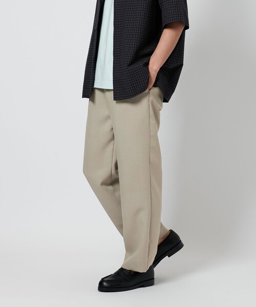 BEAUTY&YOUTH UNITED ARROWS(ビューティーアンドユースユナイテッドアローズ)の「オックス TR 1プリーツ カーム テーパード パンツ(その他パンツ・メンズ・ベージュ/ダークグレー/ブラック・M/L/S/XL)」の9枚目の写真