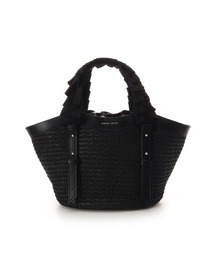 Samantha Thavasa | 巾着付きフリルハンドルカゴバッグ(ハンドバッグ)