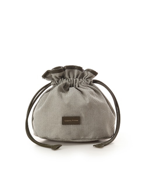 Samantha Thavasa(サマンサタバサ)の「巾着付きフリルハンドルカゴバッグ(ハンドバッグ・レディース・ブラック/カーキ/マルチ/キャメル・FREE)」の19枚目の写真