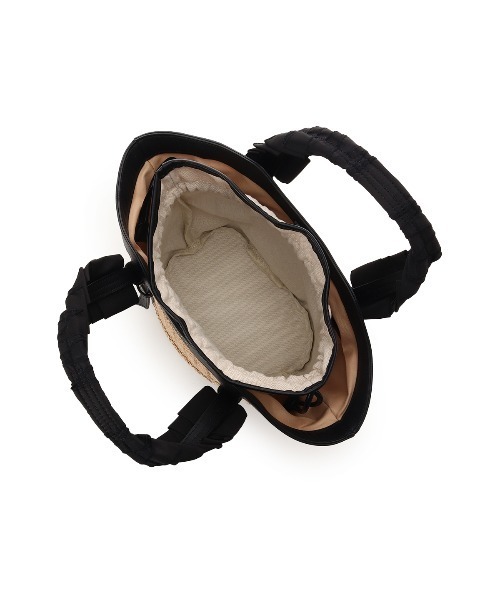 Samantha Thavasa(サマンサタバサ)の「巾着付きフリルハンドルカゴバッグ(ハンドバッグ・レディース・ブラック/カーキ/マルチ/キャメル・FREE)」の14枚目の写真