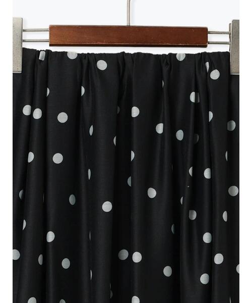 Te chichi（テチチ）の「ドットタックフレアスカート（スカート・レディース・ブラック/ベージュ・F）」の7枚目の写真