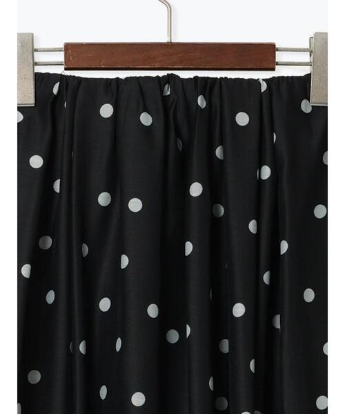 Te chichi（テチチ）の「ドットタックフレアスカート（スカート・レディース・ブラック/ベージュ・F）」の4枚目の写真