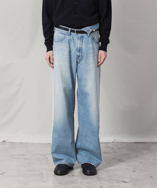 ATTACHMENT(アタッチメント)の「11OZデニム フラップジーンズ / 11OZ DENIM FLAP JEANS(デニムパンツ・メンズ・ライトインディゴブルー/ブラック・2/1/3)」の20枚目の写真