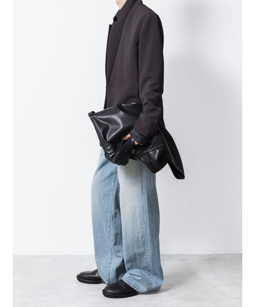 ATTACHMENT（アタッチメント）の「11OZデニム フラップジーンズ / 11OZ DENIM FLAP JEANS（デニムパンツ・メンズ・ライトインディゴブルー/ブラック・2/1/3）」の8枚目の写真