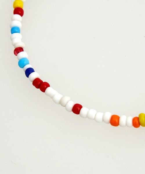 セール】an meets zakka ヒッピーテイストレトロアクリルビーズ