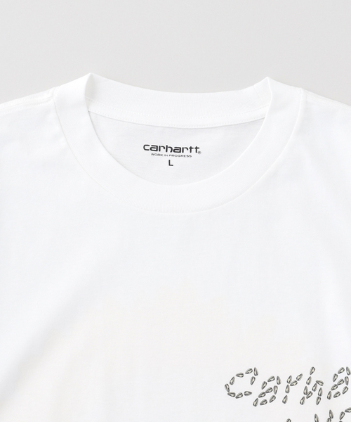 Carhartt WIP(カーハートダブリューアイピー)の「CARHARTT WIP / カーハート ダブリューアイピー S/S SUNFLOWER T-SHIRT(Tシャツ/カットソー・メンズ・ホワイト・MEDIUM/LARGE)」の3枚目の写真